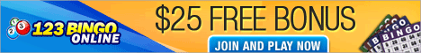 123 Bingo Free Bonus